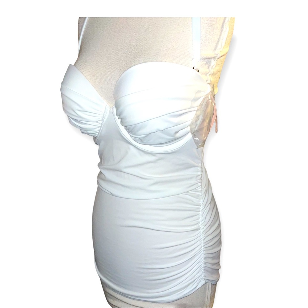 VS White Bikini Tank Top 38C